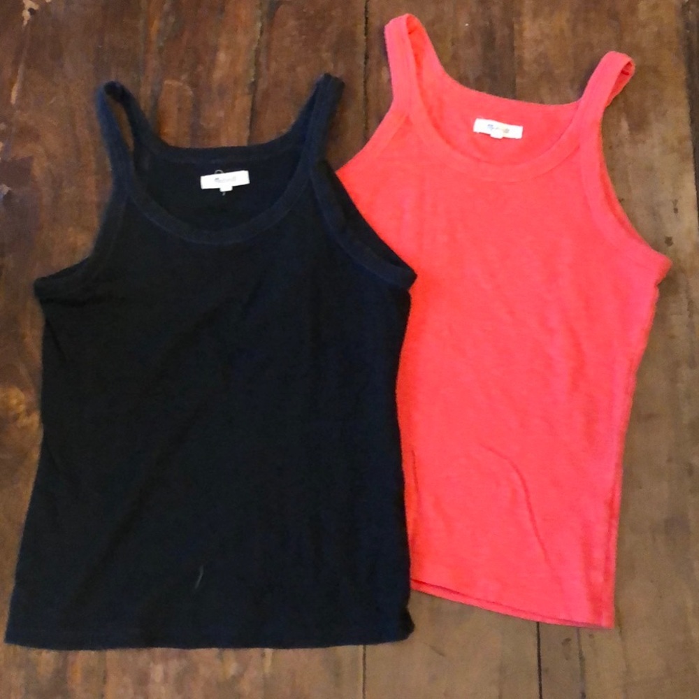 2 Madewell Timeoff tanks - size small